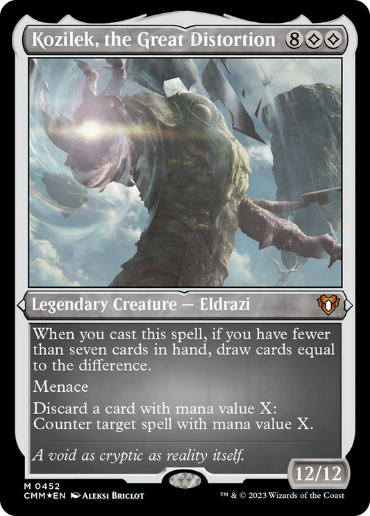 Kozilek, the Great Distortion (0452) - Foil Etched
