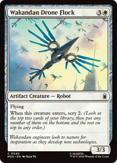 Wakandan Drone Flock (MSH) - Foil