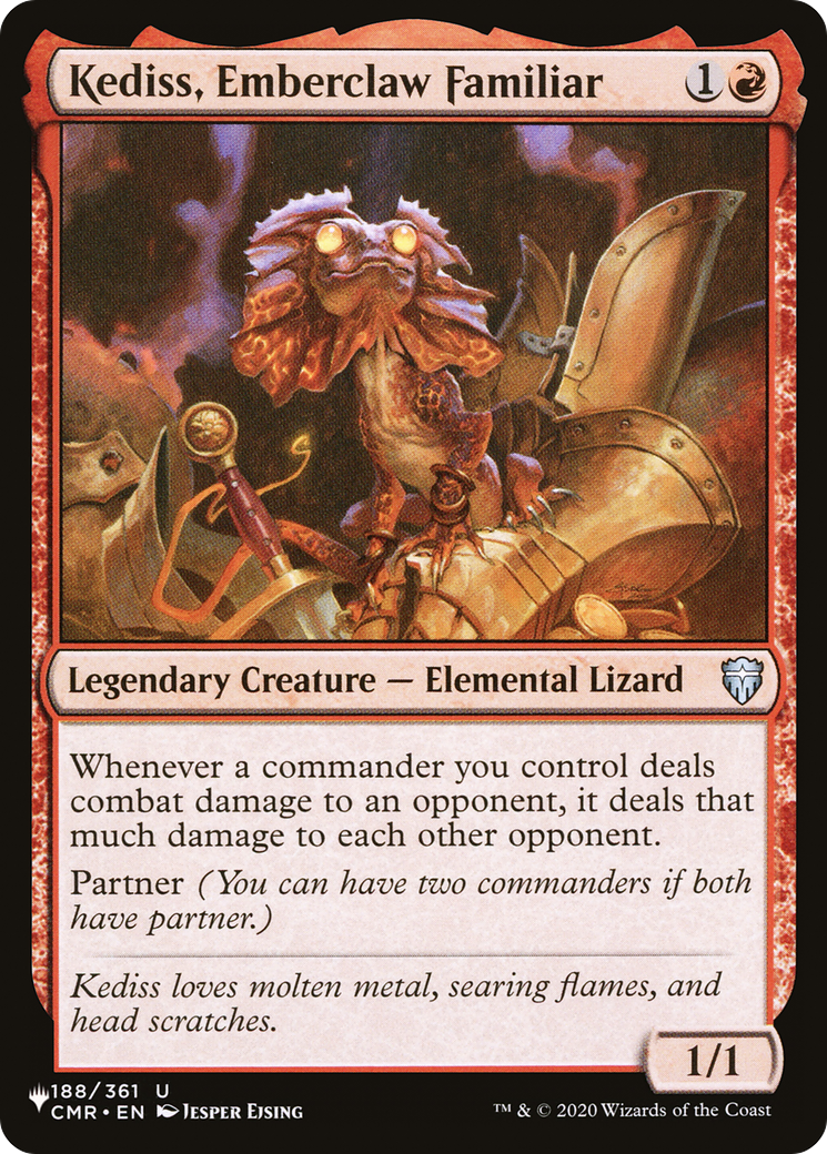 Kediss, Emberclaw Familiar (CMR-188) (PLST)