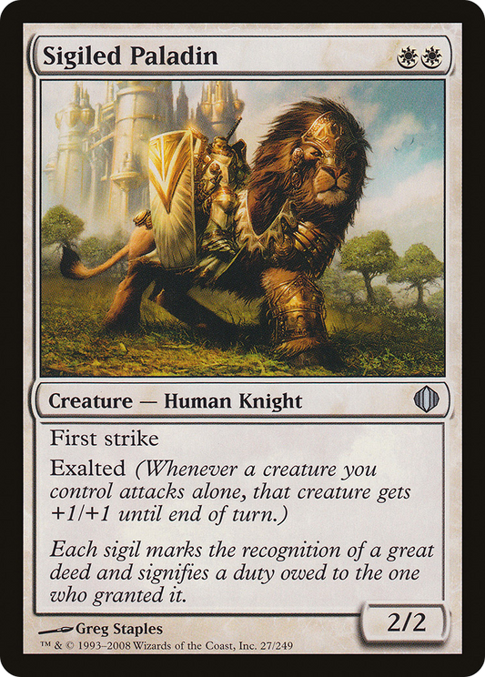 Sigiled Paladin - Foil
