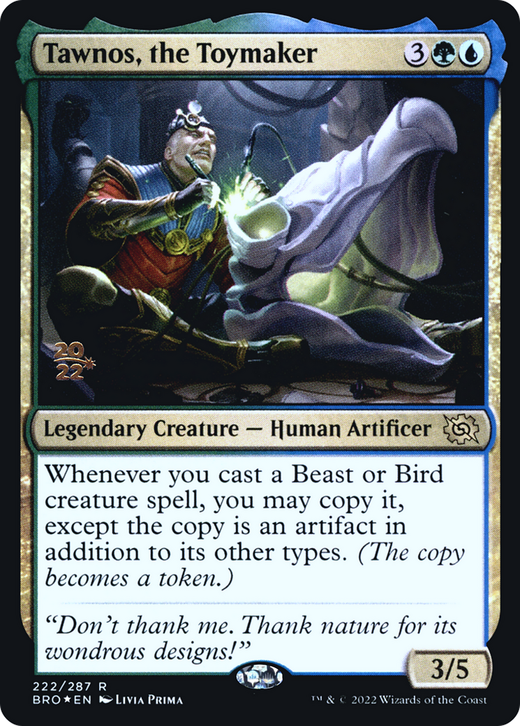 Tawnos, the Toymaker (222) (Prerelease) - Foil
