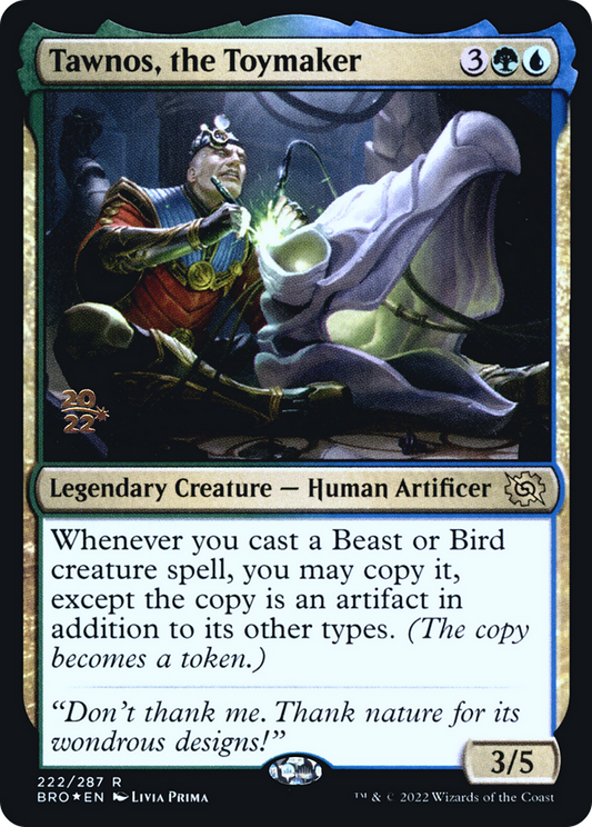 Tawnos, the Toymaker (222) (Prerelease) - Foil