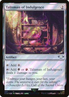 Talisman of Indulgence - Surge Foil