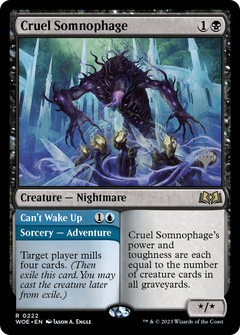 Cruel Somnophage // Can't Wake Up (0222) (Promo Pack) - Foil