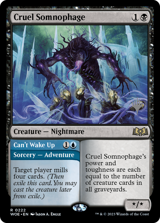 Cruel Somnophage // Can't Wake Up (0222) (Promo Pack) - Foil