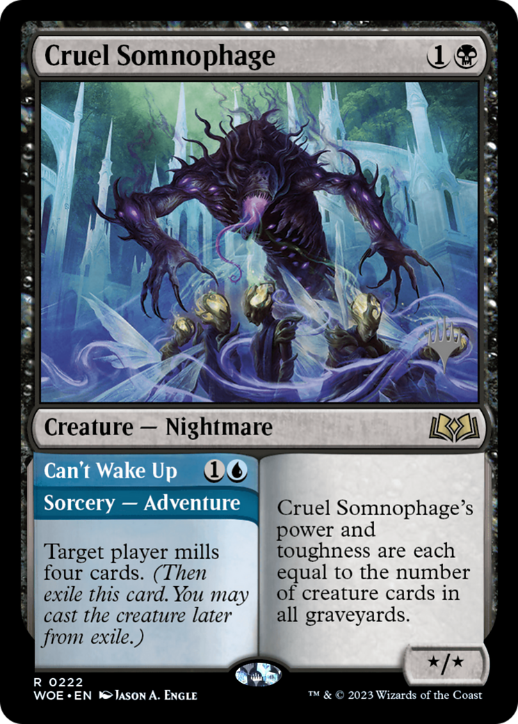 Cruel Somnophage // Can't Wake Up (0222) (Promo Pack)