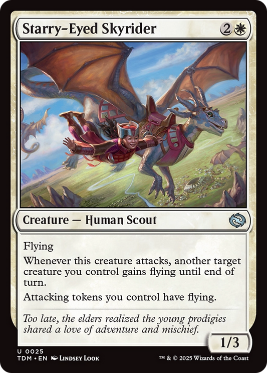 Starry-Eyed Skyrider - Foil