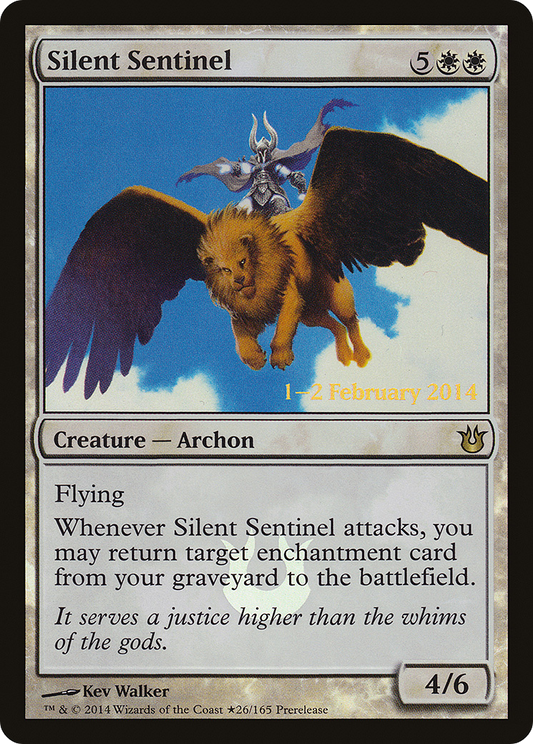Silent Sentinel (026) (Prerelease) - Foil