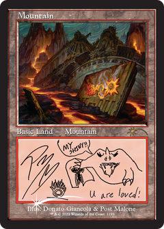 Mountain (1193) (Showcase) - Foil