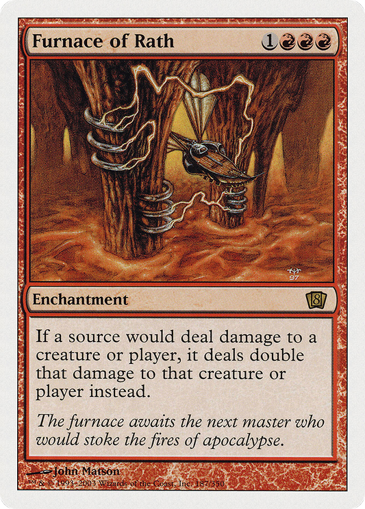 Furnace of Rath (8th Edition) (Oversized) (Box Topper Promo) (O8TH)