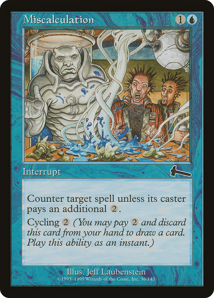Miscalculation - Foil