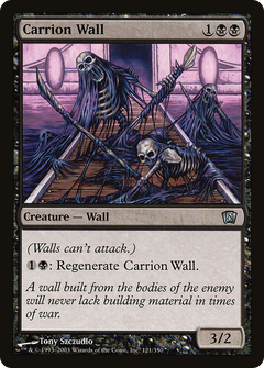 Carrion Wall - Foil