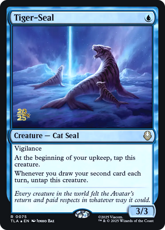 Tiger-Seal (0075) (Prerelease) (PTLA) - Foil