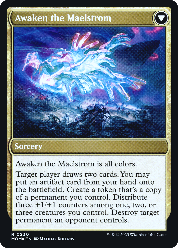 Invasion of Alara // Awaken the Maelstrom (0230) (Prerelease) (PMOM) - Foil