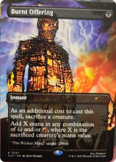 Burnt Offering (7047) (Borderless) - Foil sld