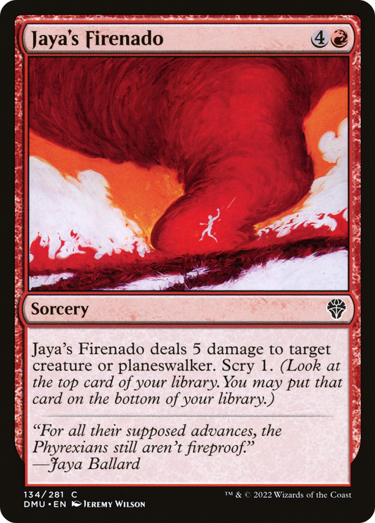 Jaya's Firenado - Foil