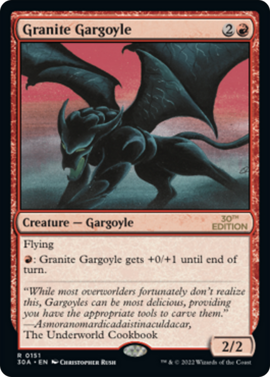 Granite Gargoyle (Modern Frame)