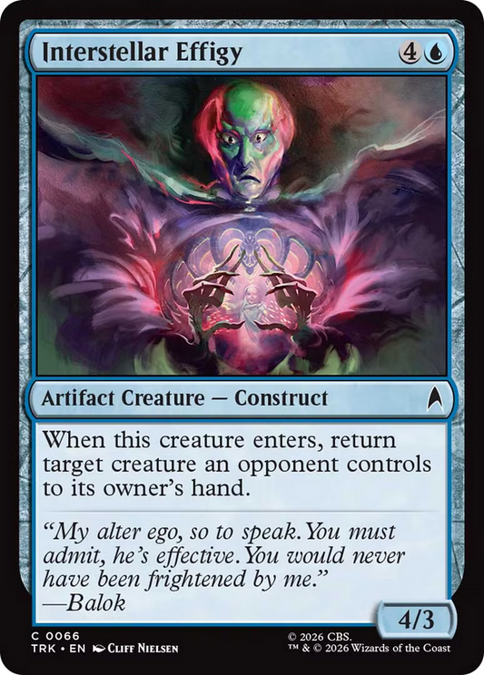 Interstellar Effigy (TRK) - Foil