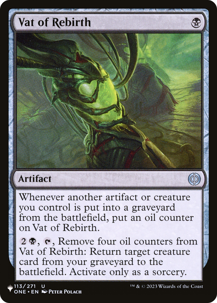 Vat of Rebirth (ONE-113) (PLST)