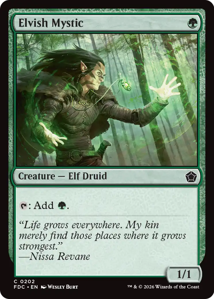 Elvish Mystic (FDC)