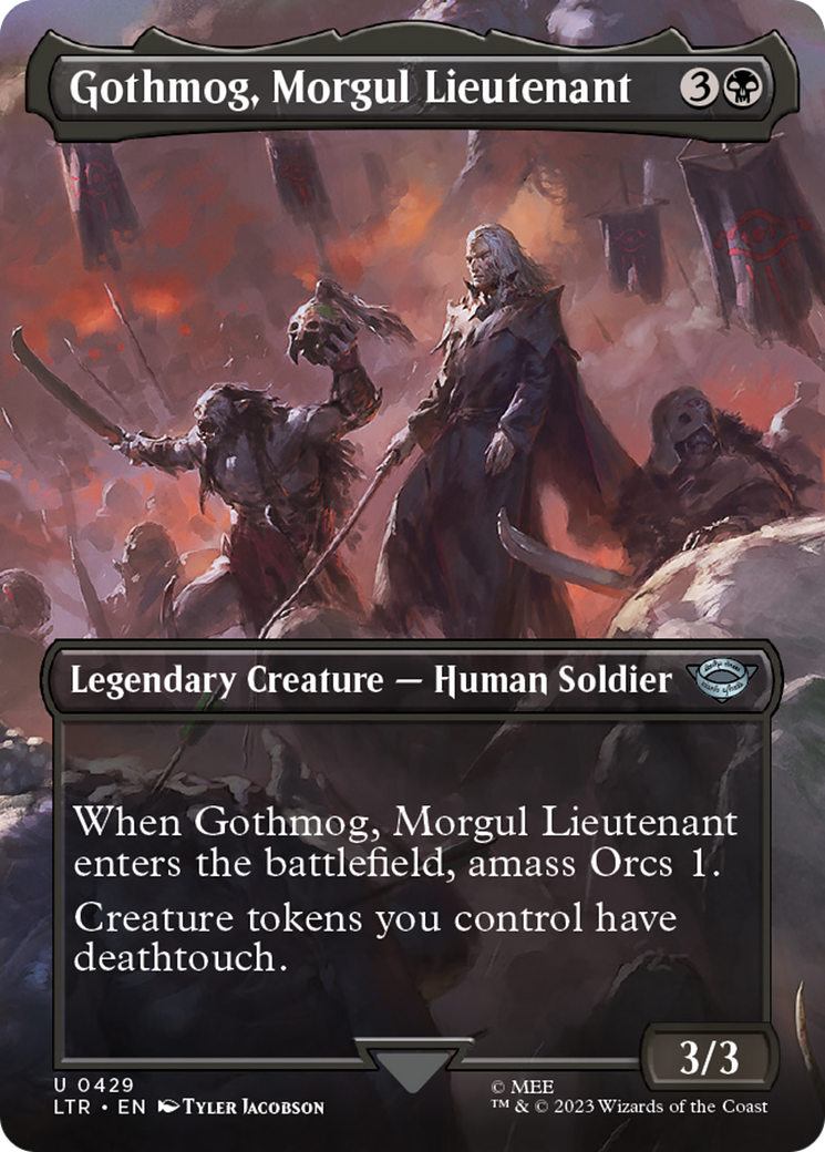 Gothmog, Morgul Lieutenant (0429) (Borderless)