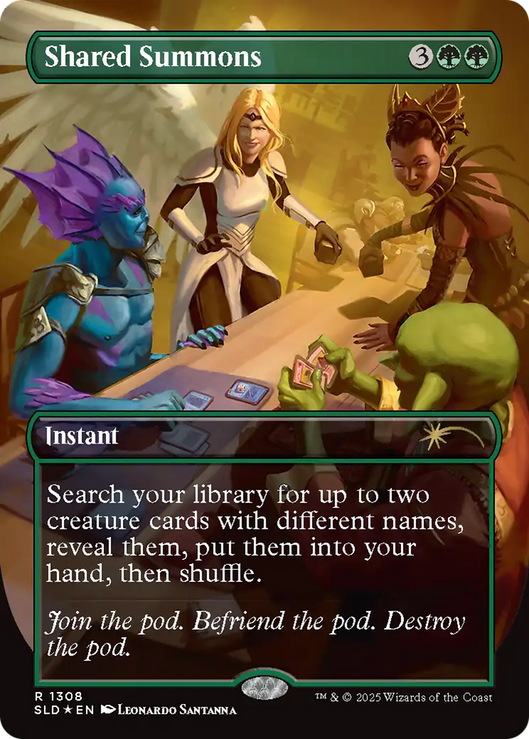 Shared Summons (1308) (Borderless) - Foil