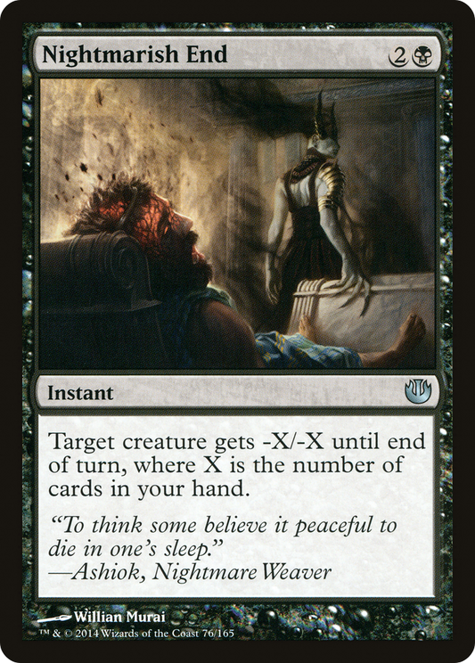 Nightmarish End - Foil