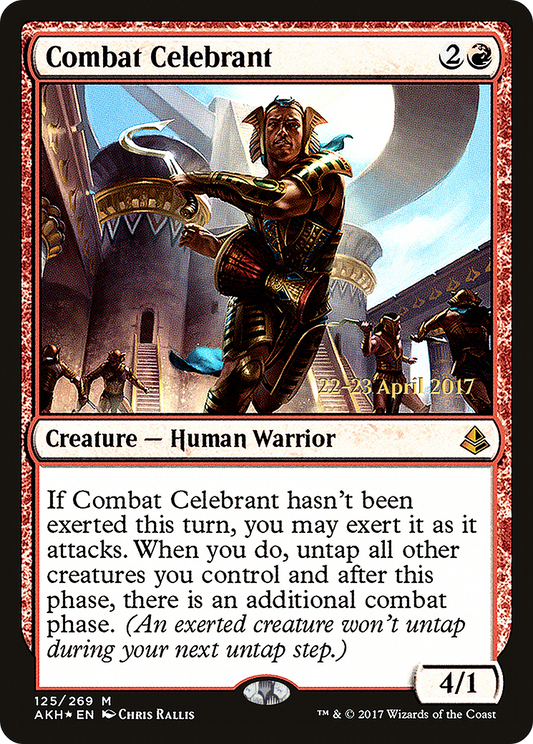 Combat Celebrant (125) (Prerelease) - Foil