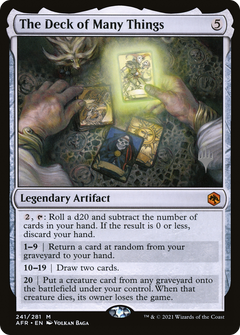 The Deck of Many Things (241) (Promo Pack)