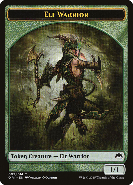 Elf Warrior Token (009)