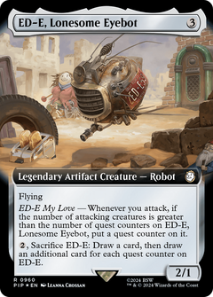 ED-E, Lonesome Eyebot (0960) (Extended Art) - Surge Foil