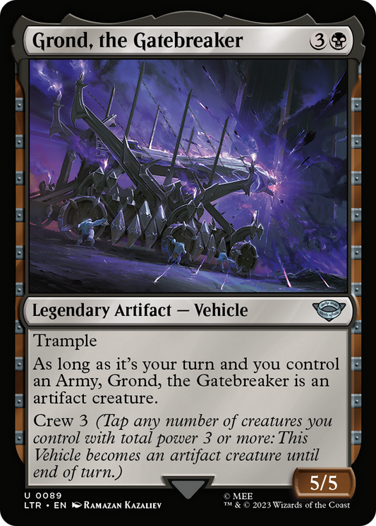 Grond, the Gatebreaker - Foil