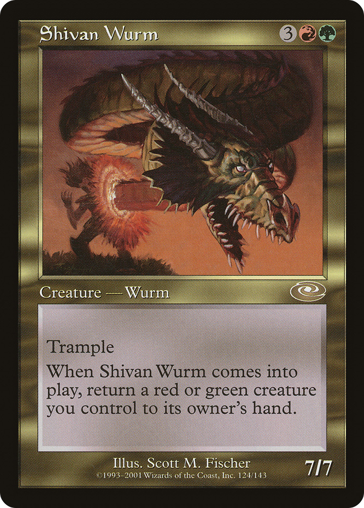 Shivan Wurm - Foil
