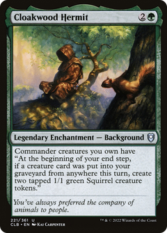Cloakwood Hermit - Foil