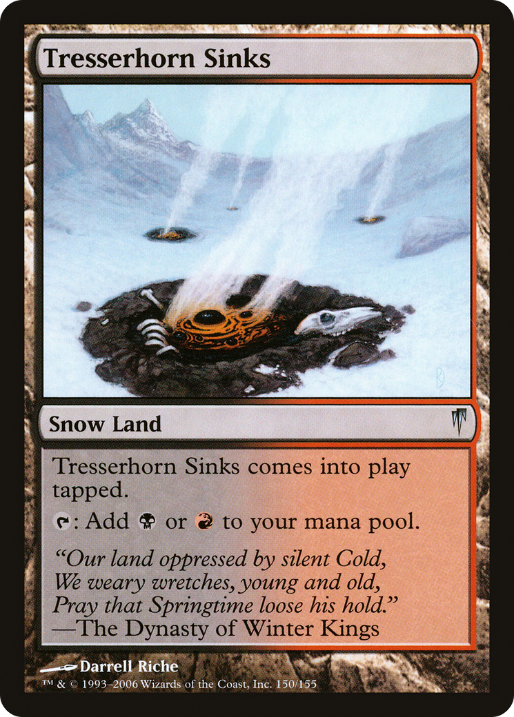 Tresserhorn Sinks - Foil