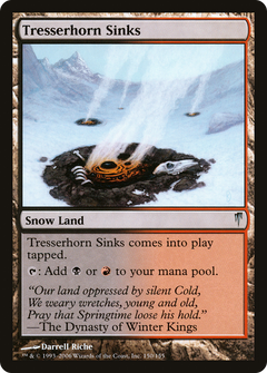 Tresserhorn Sinks - Foil