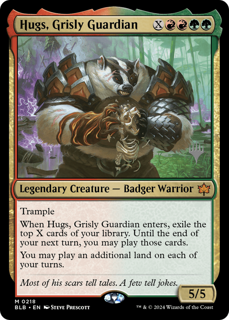 Hugs, Grisly Guardian (0218) (Promo Pack)