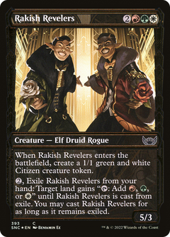 Rakish Revelers (393) (Showcase) - Gilded Foil