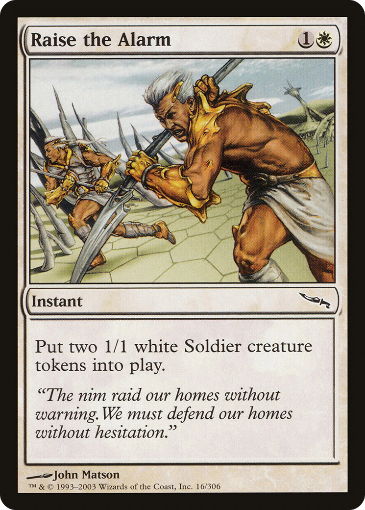 Raise the Alarm - Foil