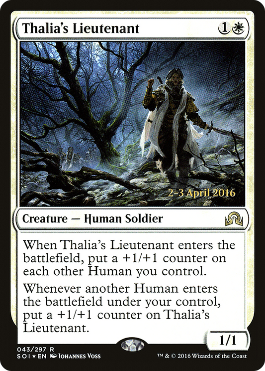 Thalia's Lieutenant (043) (Prerelease) - Foil