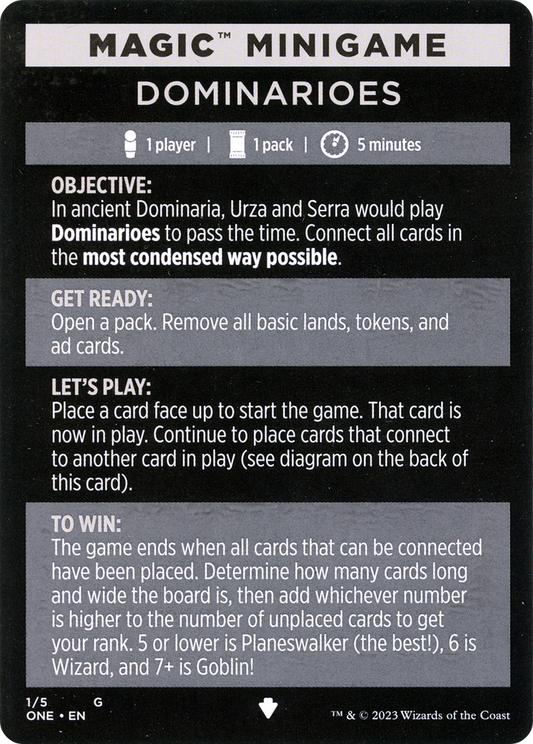 Magic Minigame: Dominarioes (MONE)