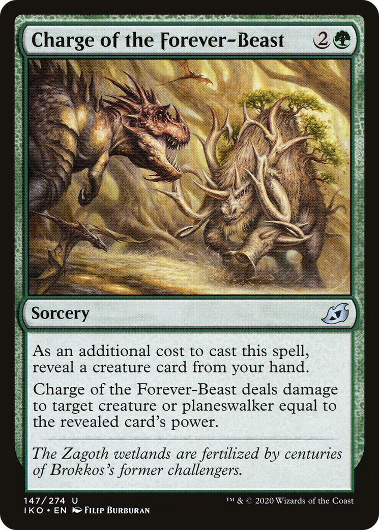Charge of the Forever-Beast - Foil