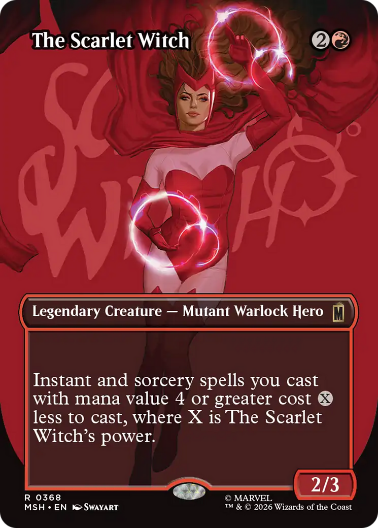 The Scarlet Witch (0368) (Borderless) (MSH)