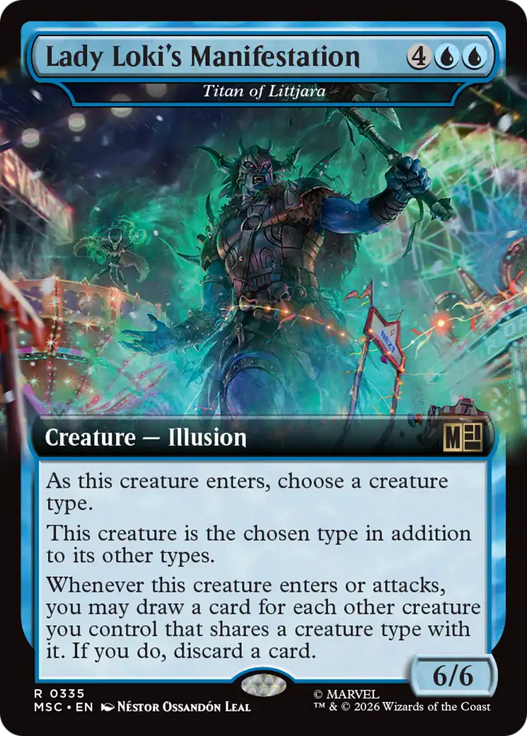 Loki's Manifestation [Titan of Littjara] (0335) (Extended Art) (MSC)