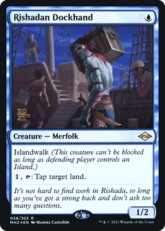 Rishadan Dockhand (059) (Prerelease) - Foil - Prerelease Promo
