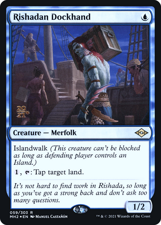 Rishadan Dockhand (059) (Prerelease) - Foil - Prerelease Promo