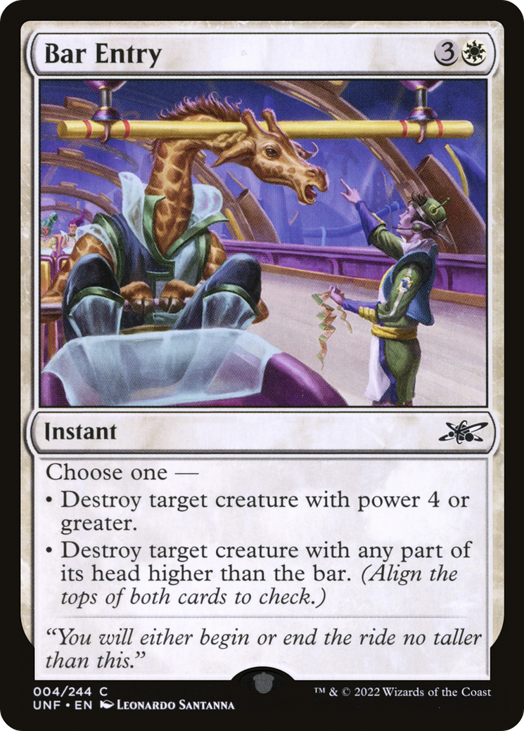 Bar Entry - Foil