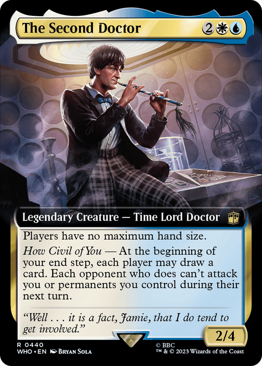 The Second Doctor (0440) (Extended Art) - Foil