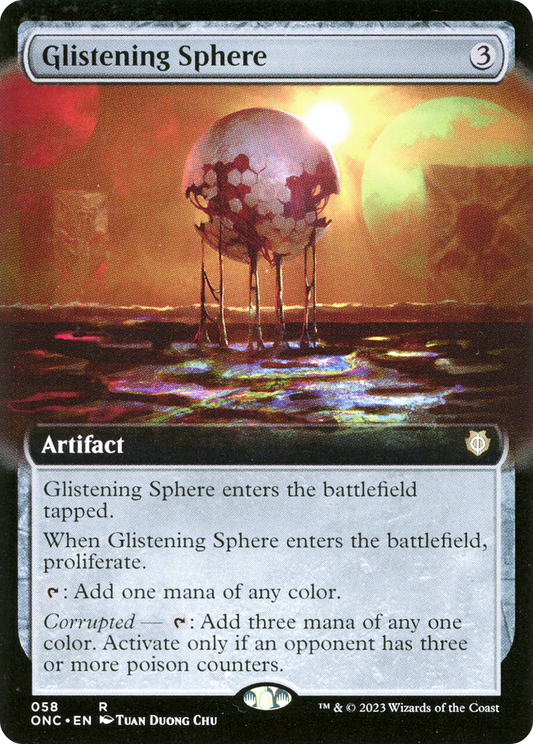 Glistening Sphere (058) (Extended Art)