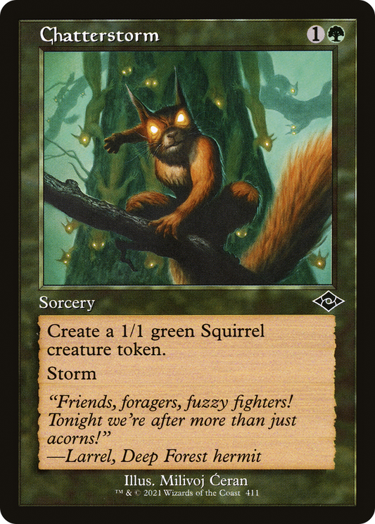 Chatterstorm (411) (Retro Frame)